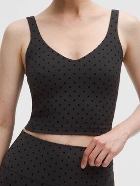 Align Tank Top Light Support A/B Cup Flocked